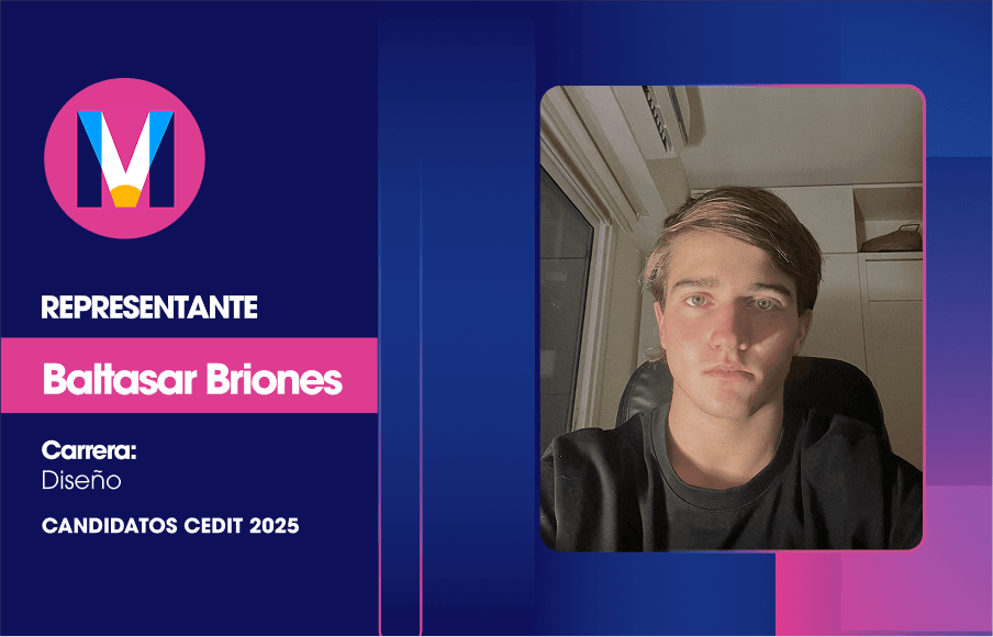 Baltasar Briones - Representante de Diseño